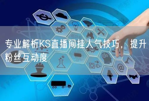 专业解析KS直播间挂人气技巧，提升粉丝互动度