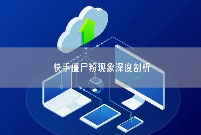 快手僵尸粉现象深度剖析