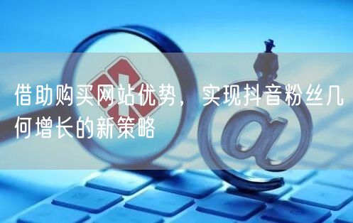 借助购买网站优势，实现抖音粉丝几何增长的新策略