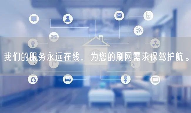 我们的服务永远在线，为您的刷网需求保驾护航。