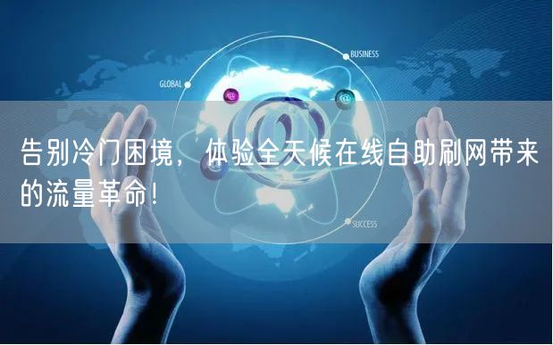 告别冷门困境，体验全天候在线自助刷网带来的流量革命！
