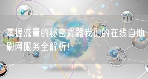 掌握流量的秘密武器我们的在线自助刷网服务全解析！